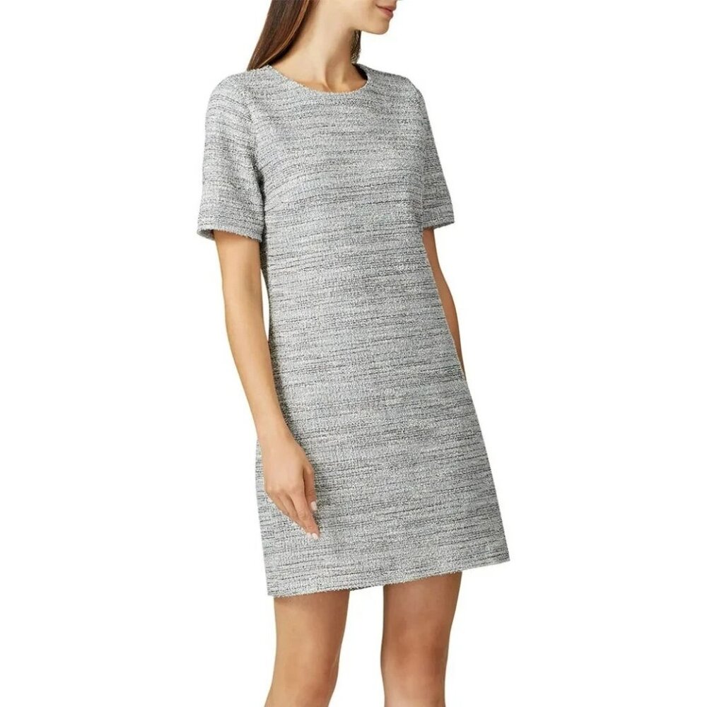 Club Monaco Gray Short Sleeve Dress